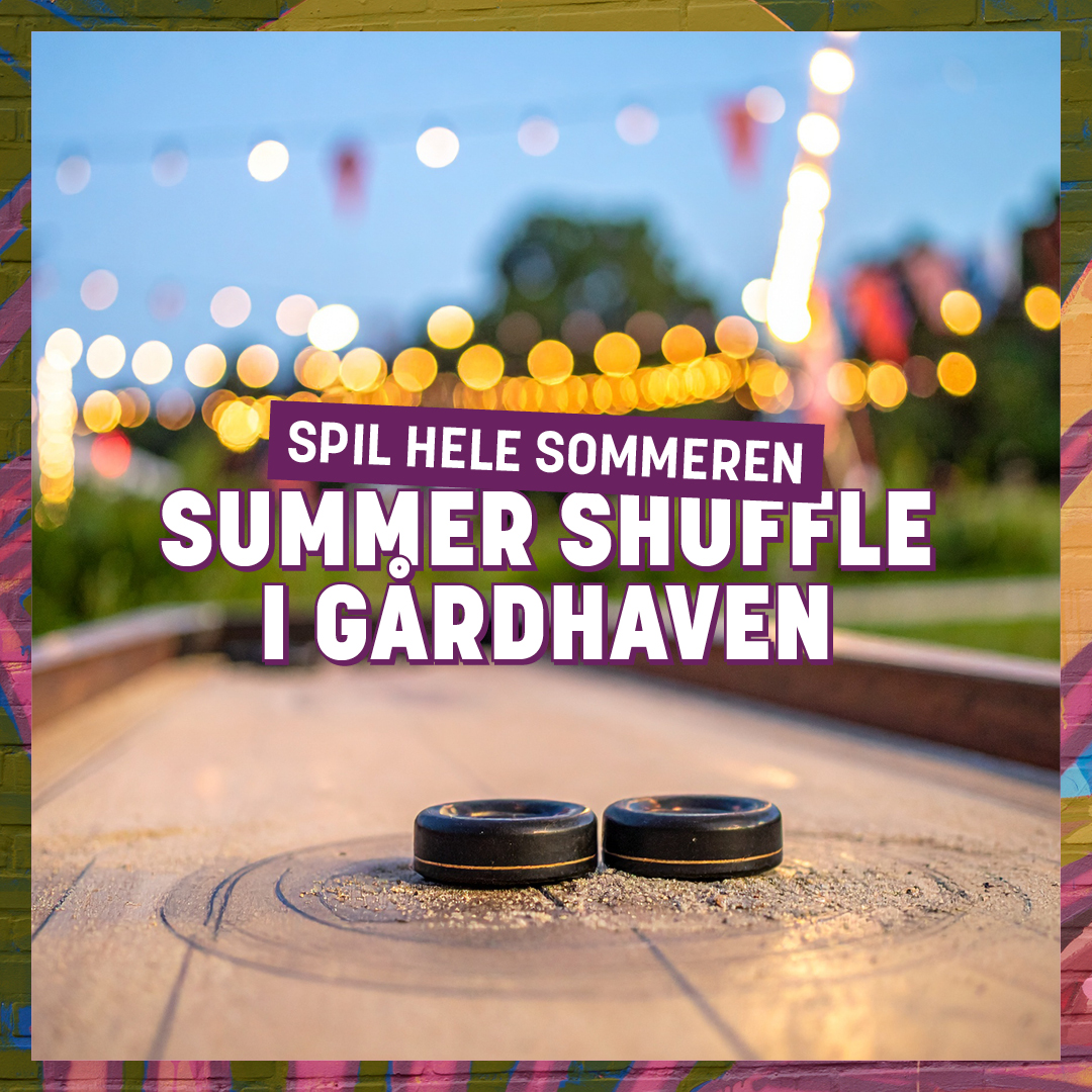 Gratis Summer Shuffle i Gårdhaven